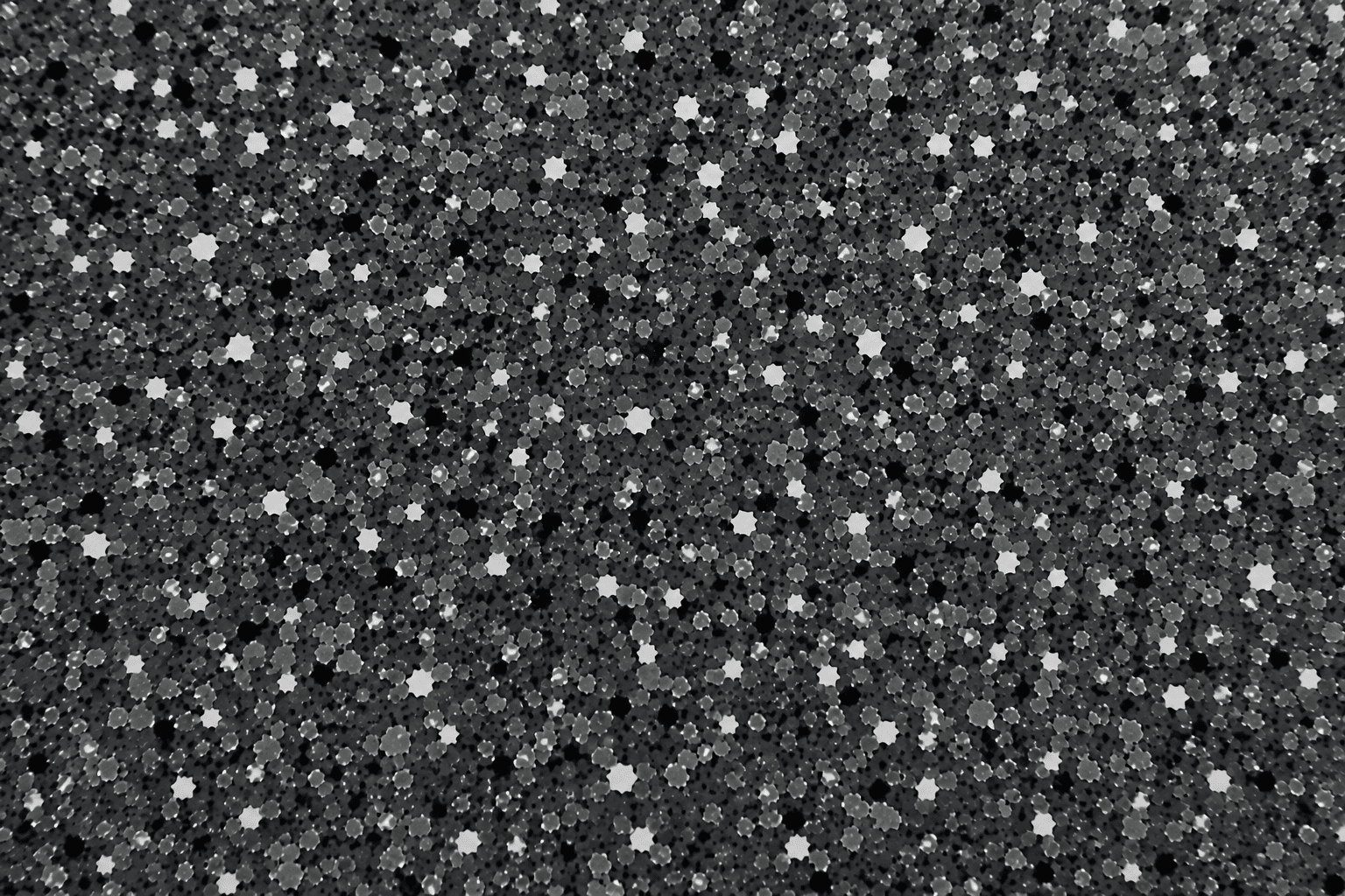 Charcoal flake epoxy sample
