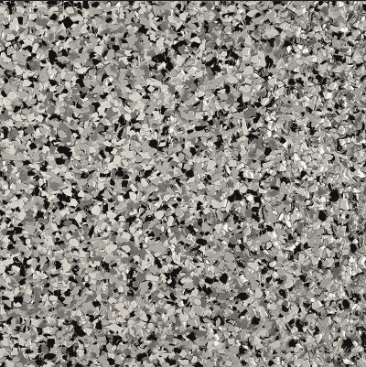 Medium Grey flake epoxy sample