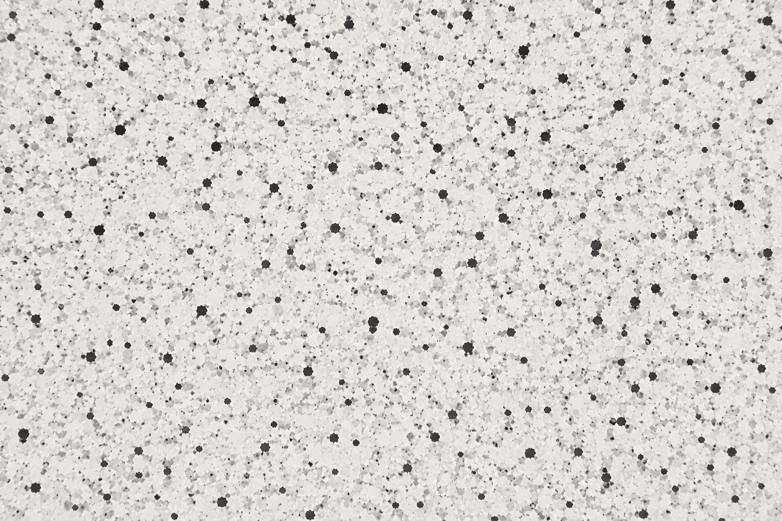 White flake epoxy sample