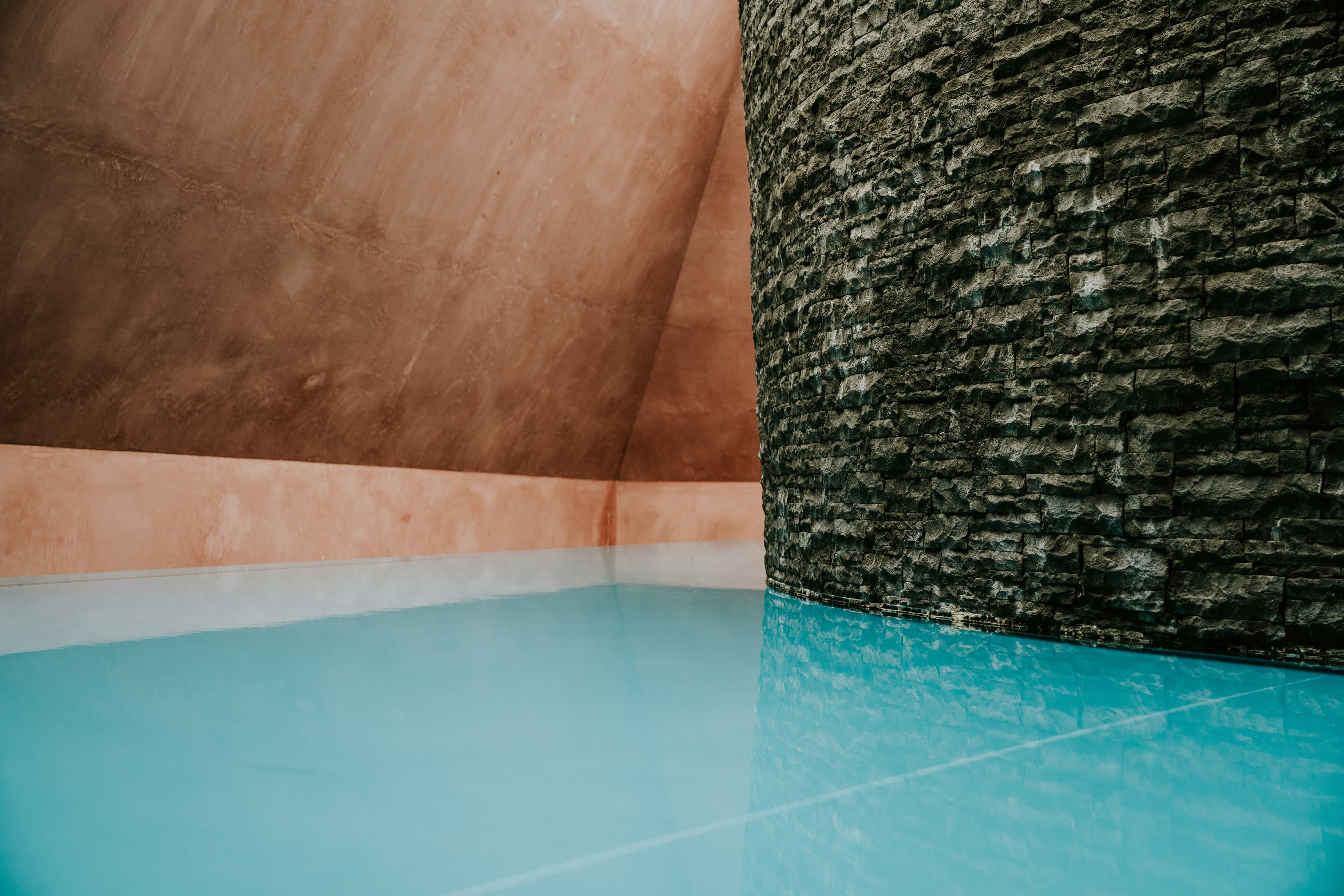 Flake Epoxy Flooring installed at Private Residence Garage, Banani, Dhaka